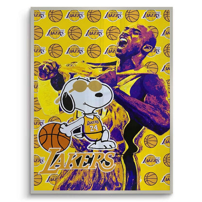 Kobe Bryant #24 Lakers Tribute - Fine Art