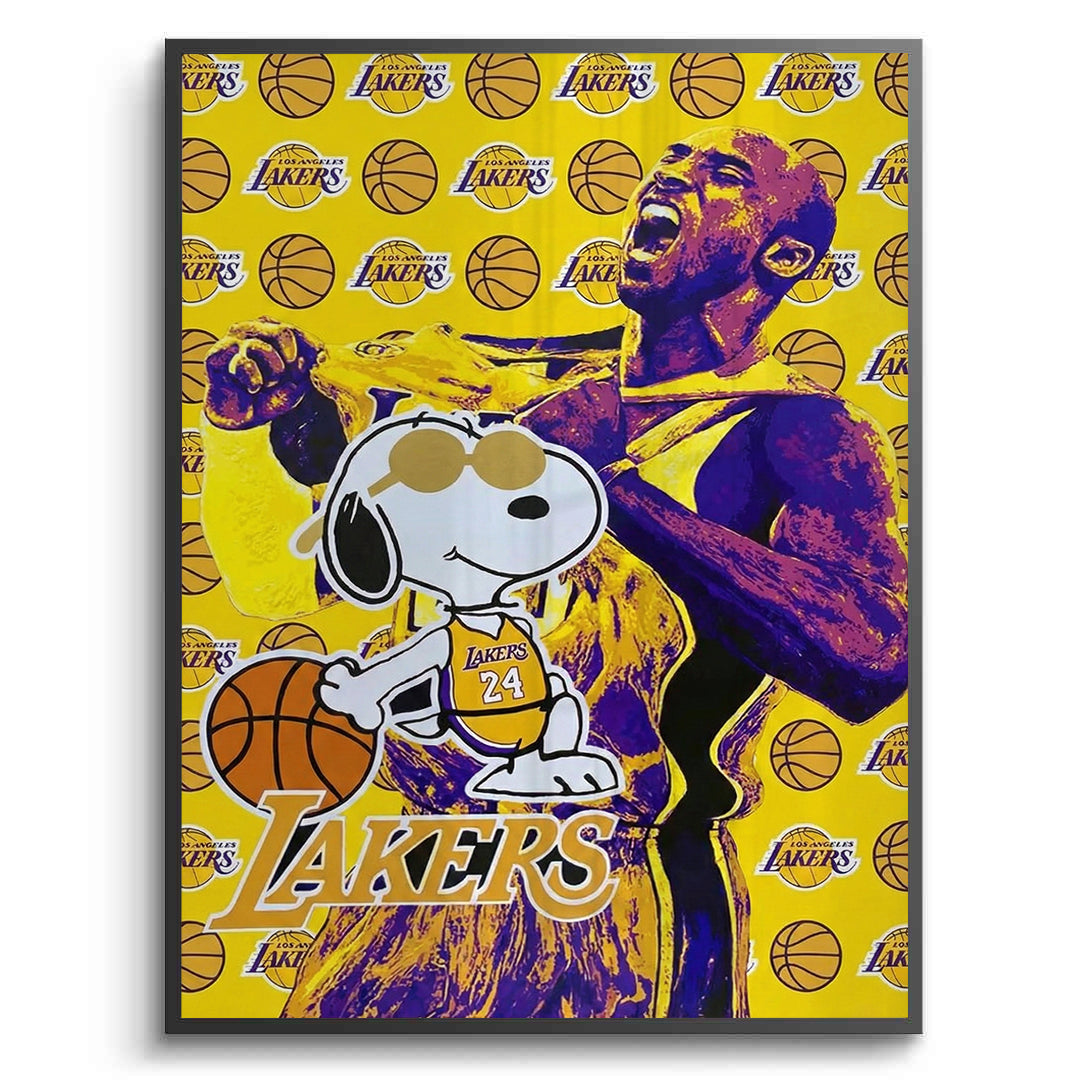 2Kobe Bryant #24 Lakers Tribute - Fine Art