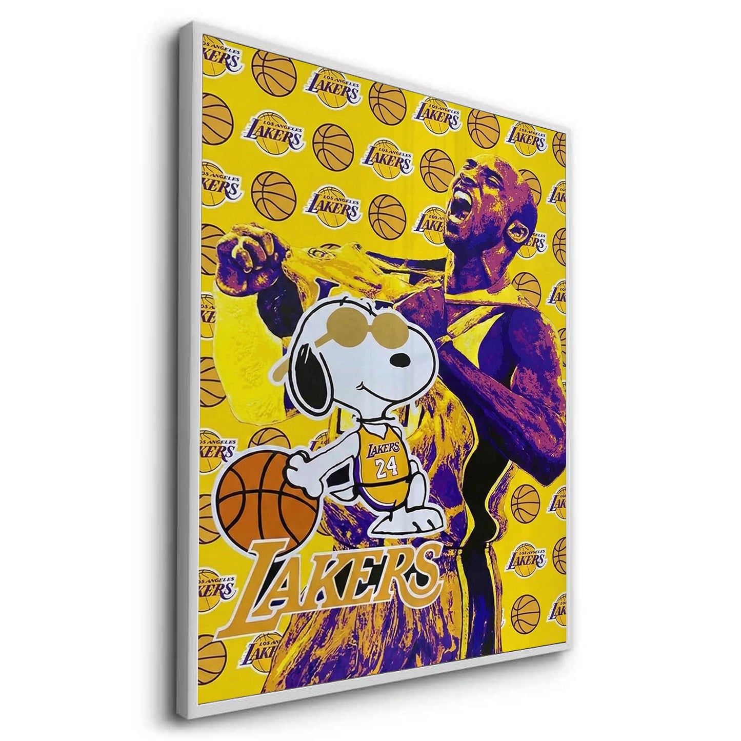2Kobe Bryant #24 Lakers Tribute - Fine Art