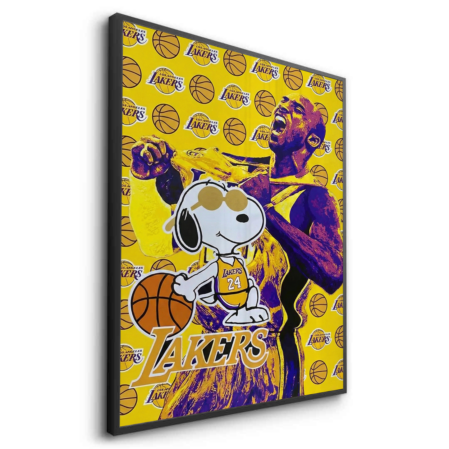 2Kobe Bryant #24 Lakers Tribute - Fine Art