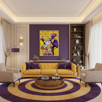 Kobe Bryant #24 Lakers Tribute - Fine Art