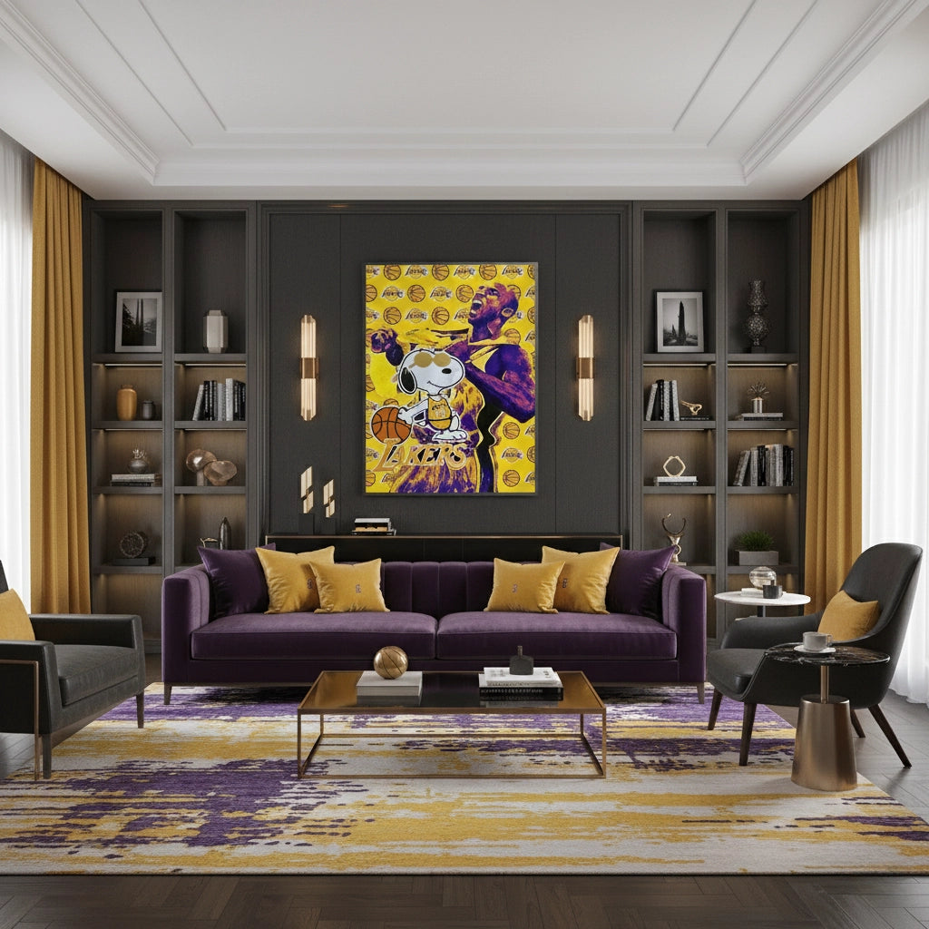 2Kobe Bryant #24 Lakers Tribute - Fine Art