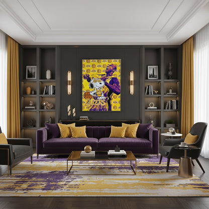 Kobe Bryant #24 Lakers Tribute - Fine Art