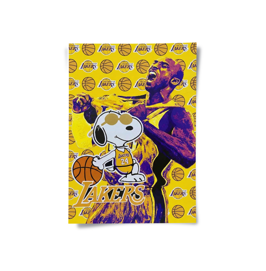 Kobe Bryant #24 Lakers Tribute - Poster