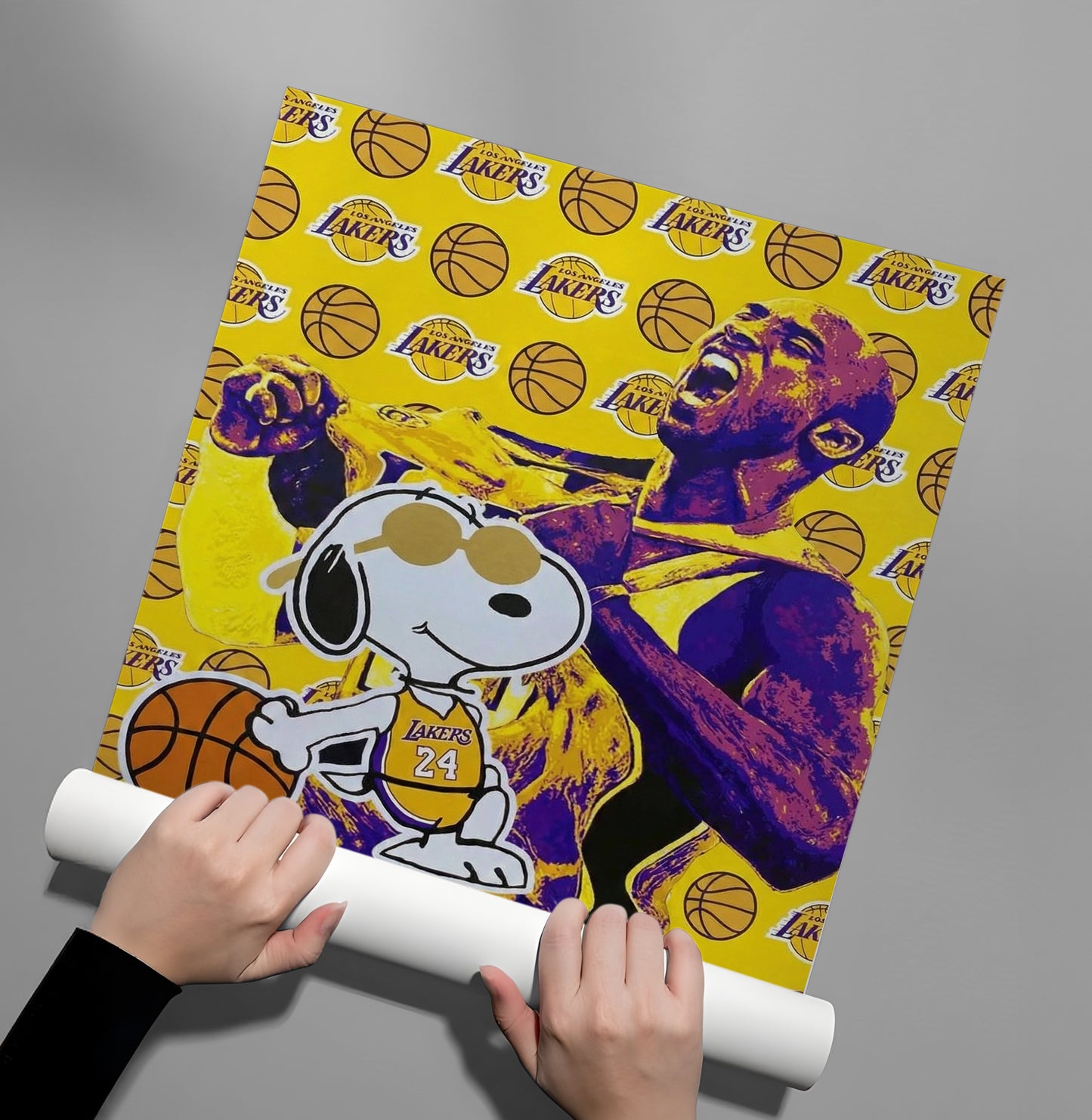 2Kobe Bryant #24 Lakers Tribute - Poster