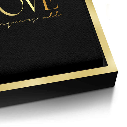 LOVE Conquers - Canvas