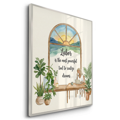 Labor to Realize Dreams - Fine Art
