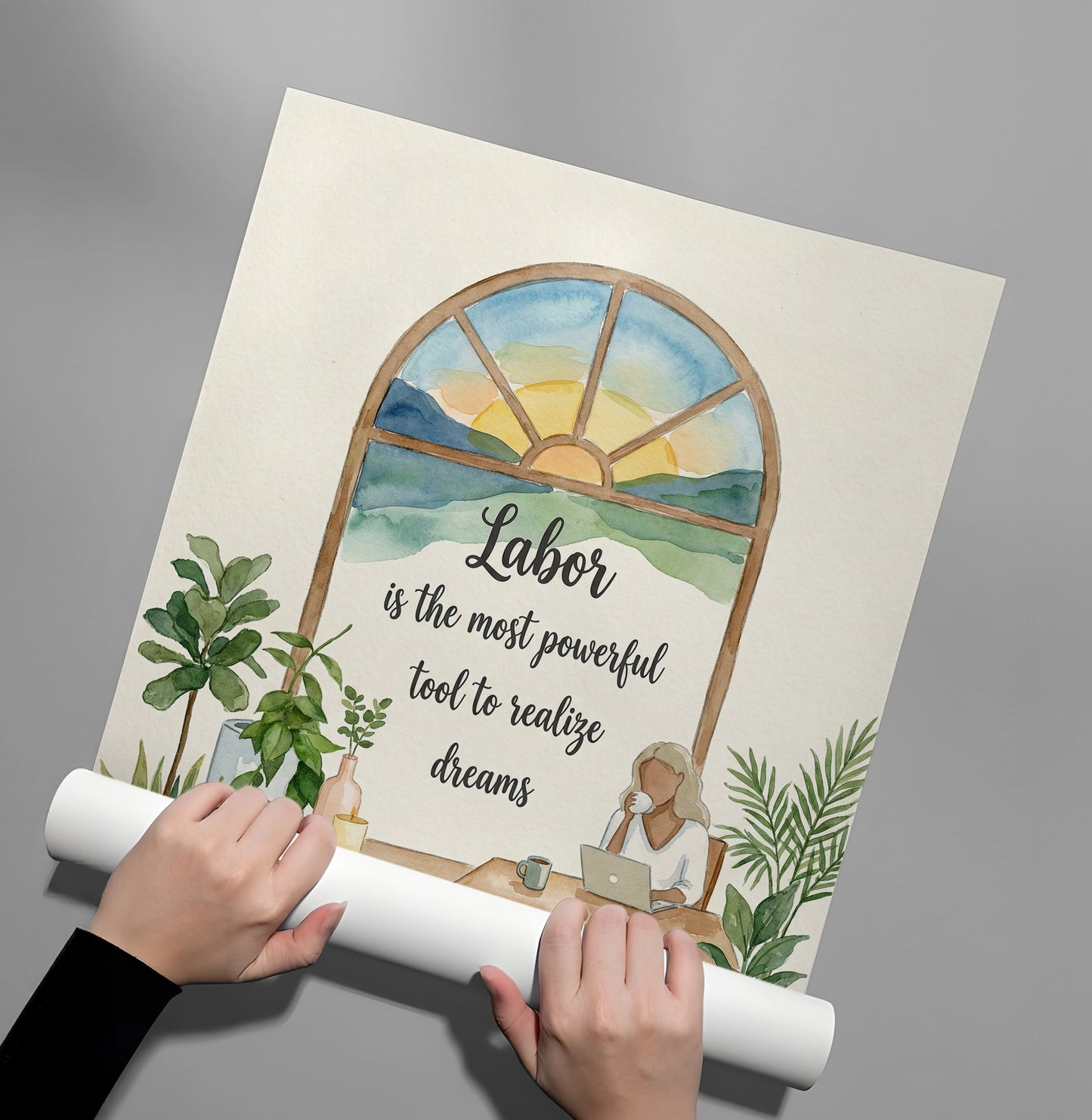 2Labor to Realize Dreams - Poster