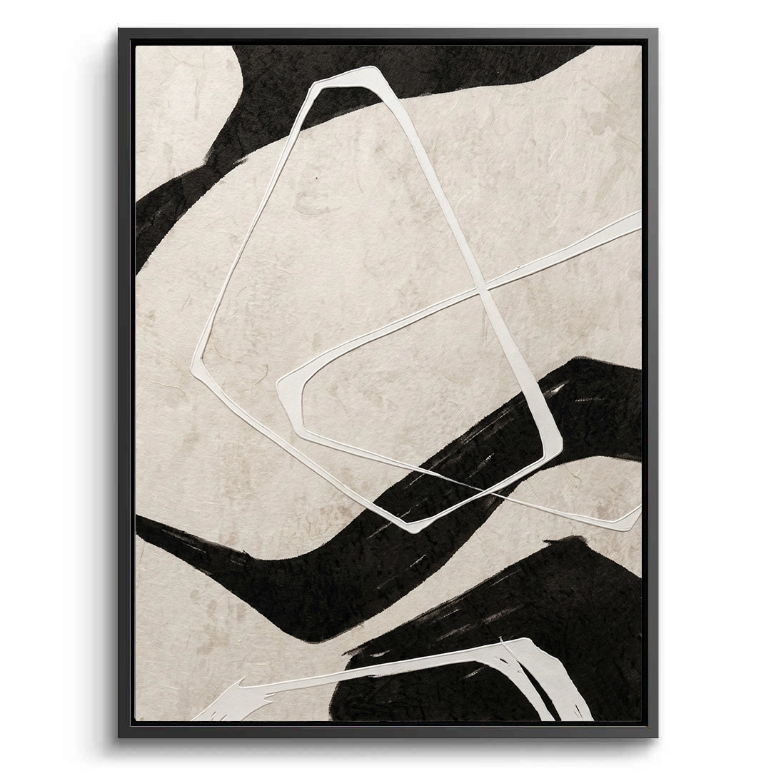 2Layered Parchment Abstract #LPA771