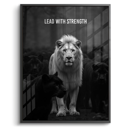 Lead With Strength - Acrylic