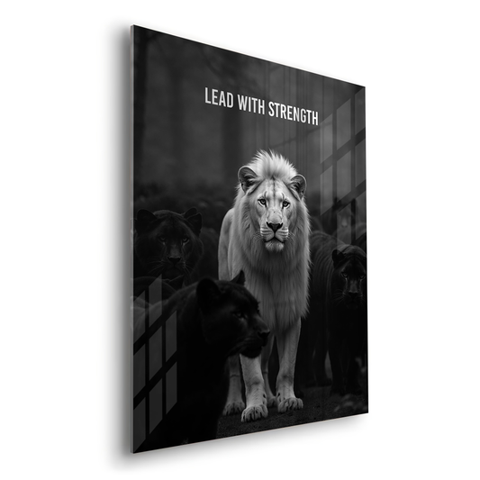 Lead With Strength - Acrylic