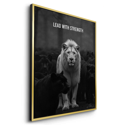 Lead With Strength - Canvas