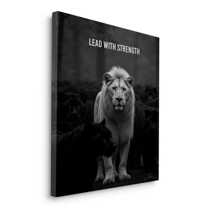 Lead With Strength - Canvas
