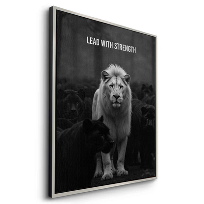 Lead With Strength - Canvas