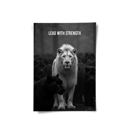 Lead With Strength - Poster