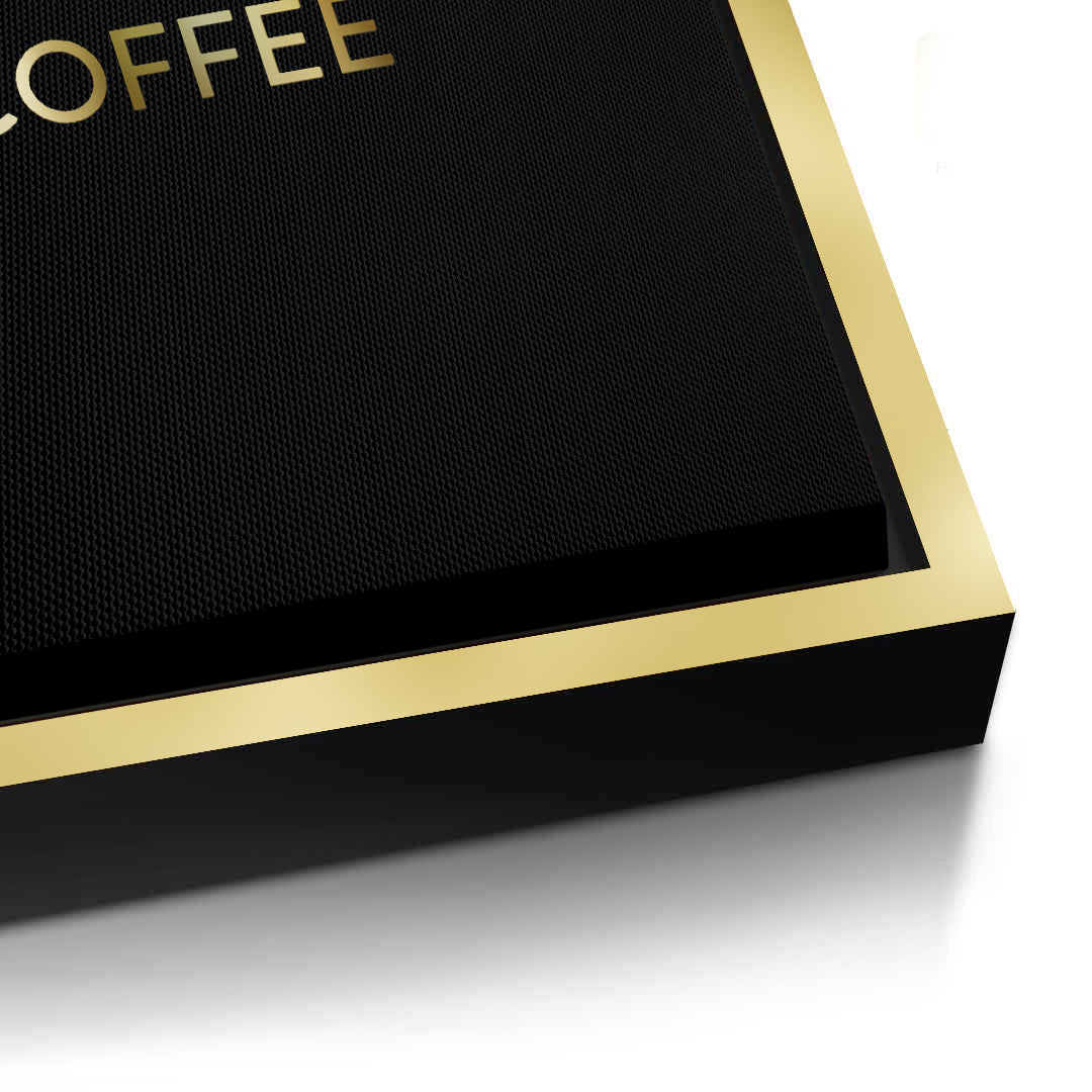 2Life Begins After Coffee - Canvas