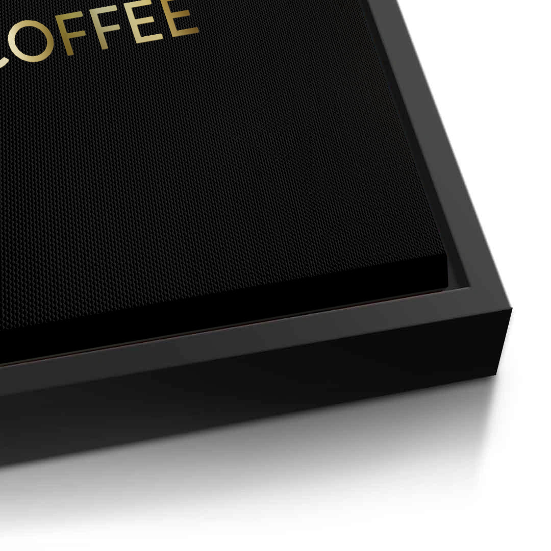 2Life Begins After Coffee - Canvas