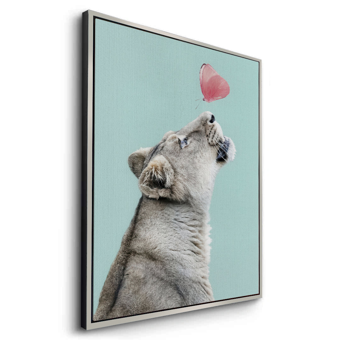 2Lion Cub Butterfly - Canvas
