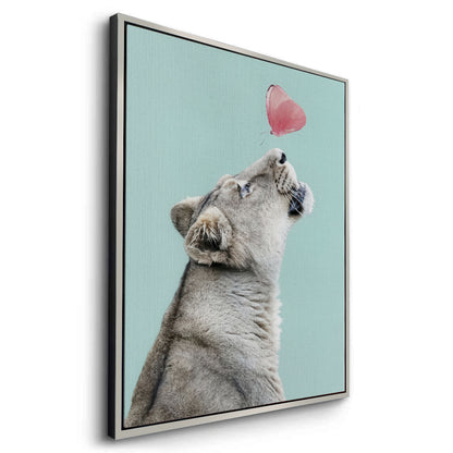 Lion Cub Butterfly - Canvas