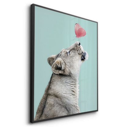 Lion Cub Butterfly - Fine Art