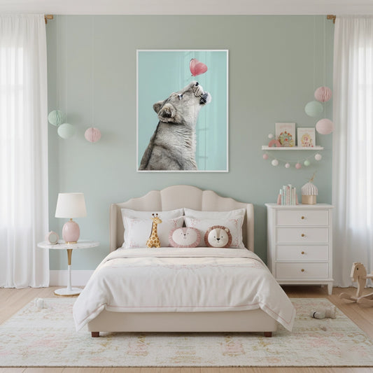 Lion Cub Butterfly - Fine Art