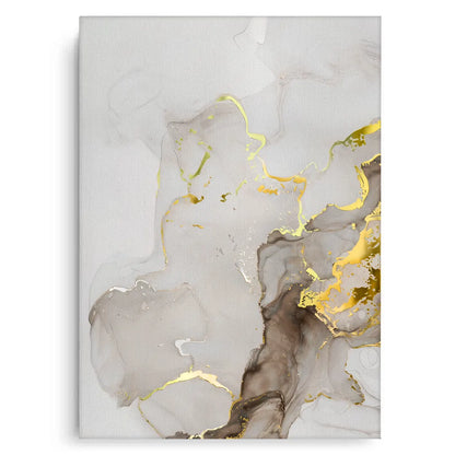 Liquid Gold Diptych Set of 2 - Canvas