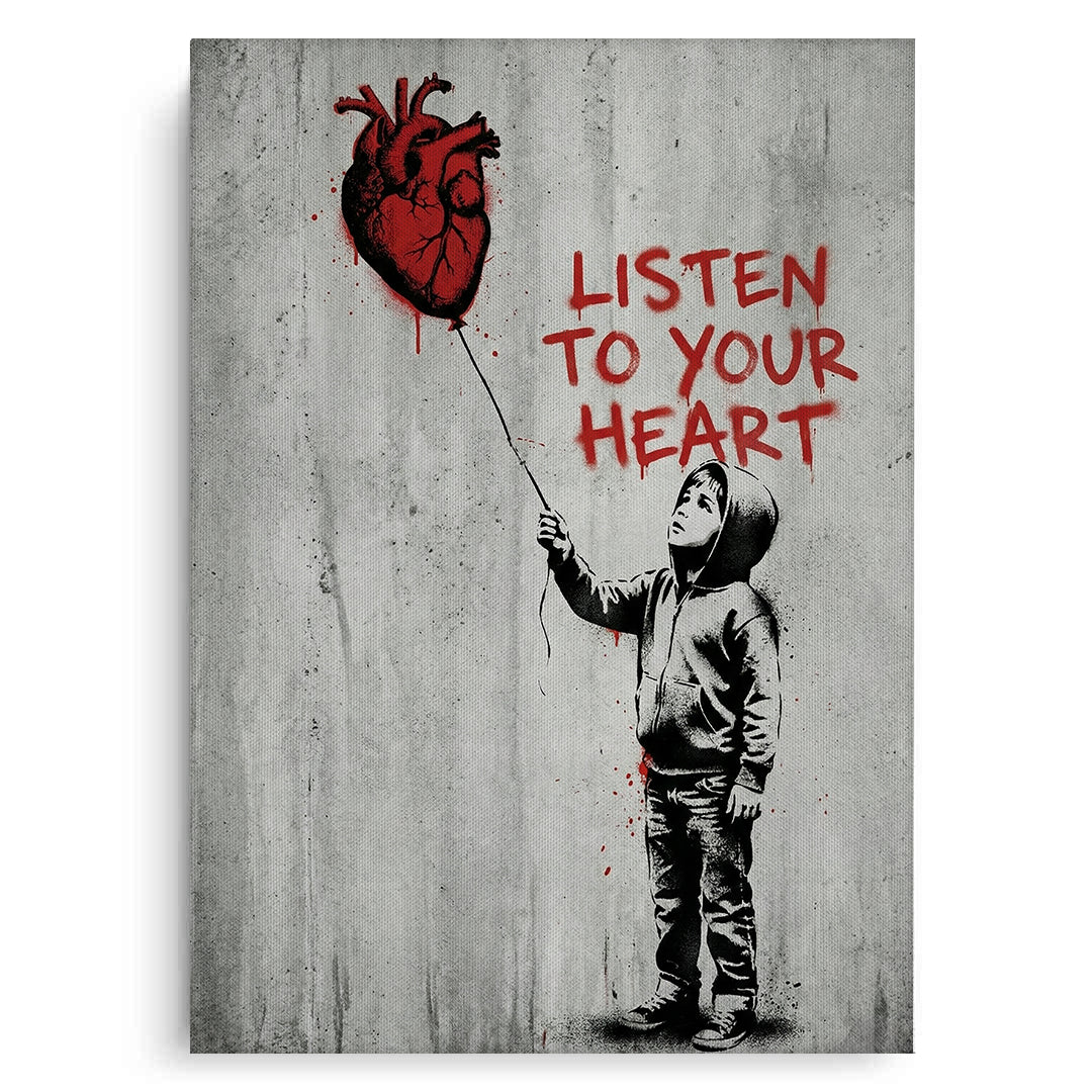 2Listen to Your Heart - Canvas