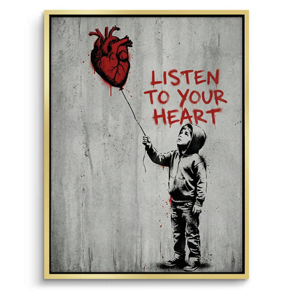 Listen to Your Heart - Canvas