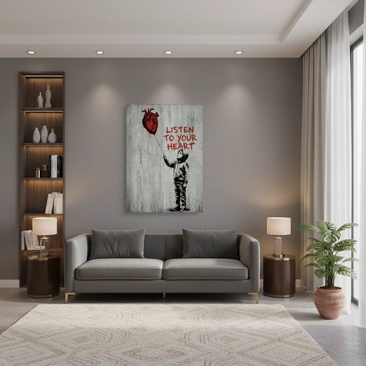 Listen to Your Heart - Canvas