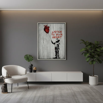 Listen to Your Heart - Canvas