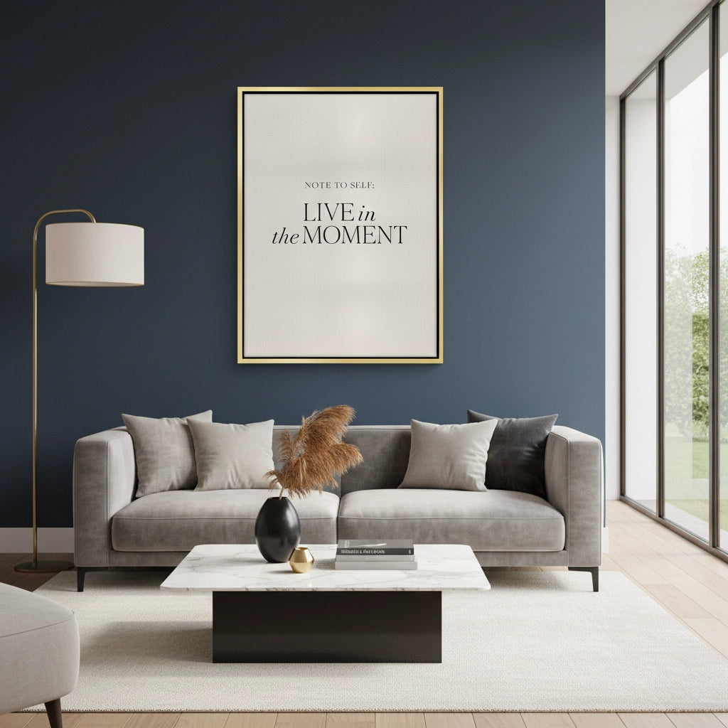 2Live In The Moment - Canvas