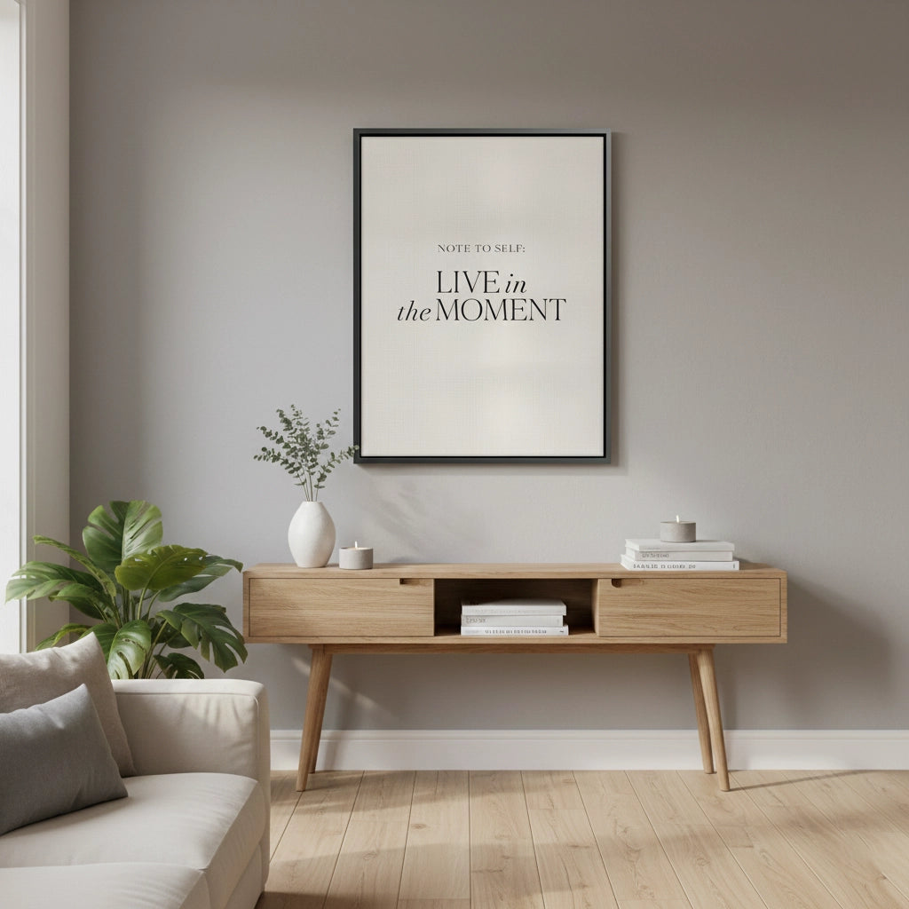 2Live In The Moment - Canvas