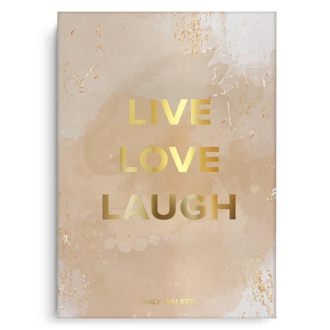 2Live Love Laugh - Canvas