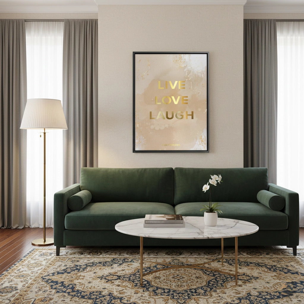 2Live Love Laugh - Canvas