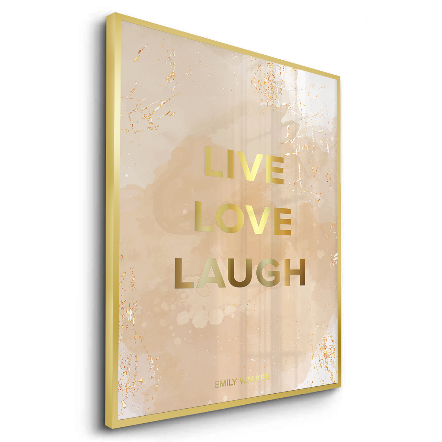 2Live Love Laugh - Fine Art