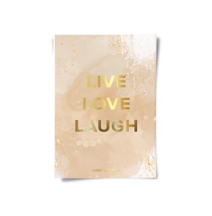 Live Love Laugh - Poster