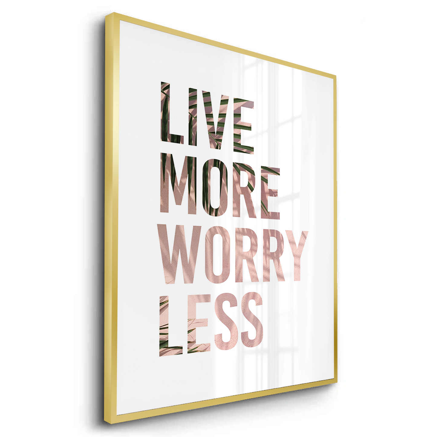2Live More Worry Less - Fine Art