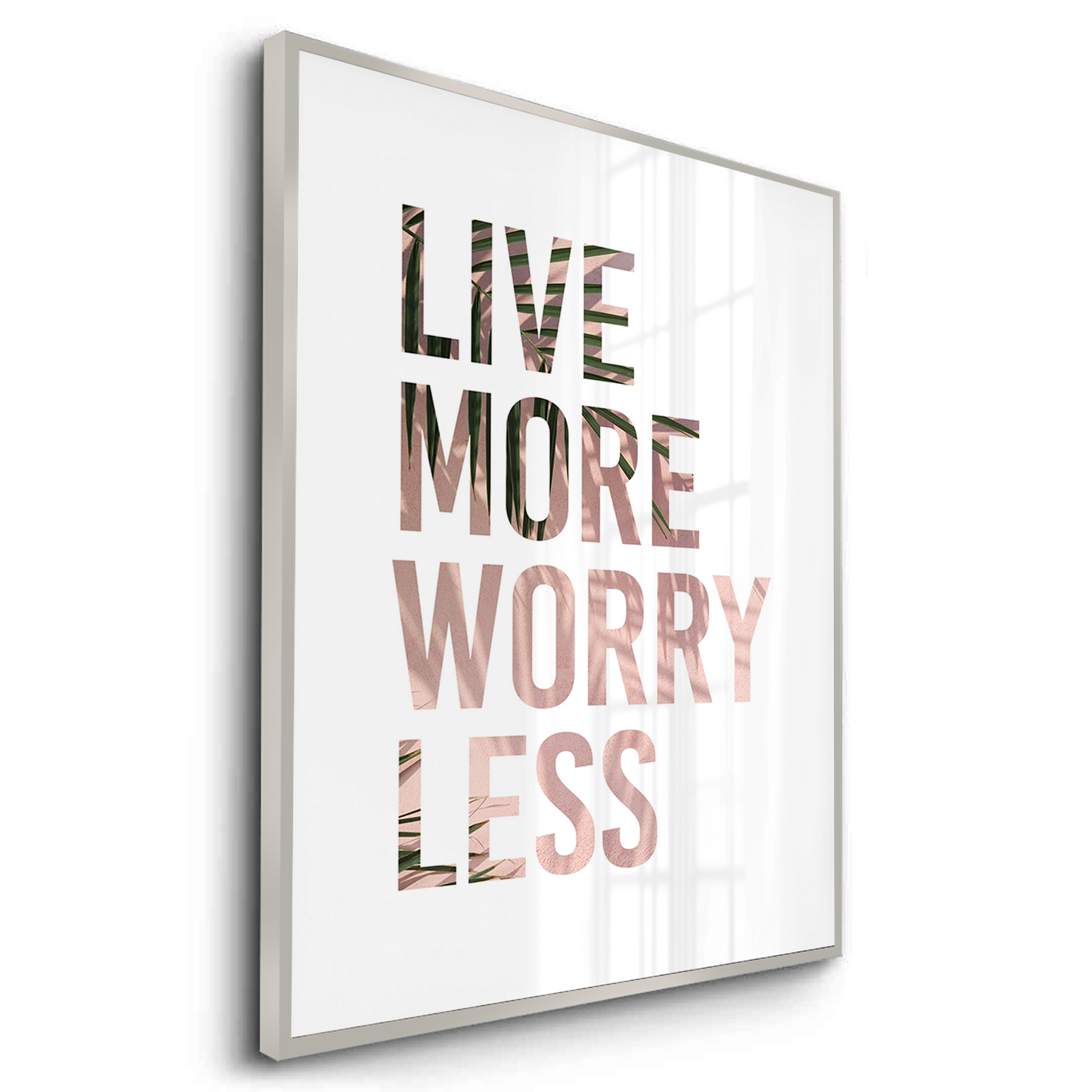 2Live More Worry Less - Fine Art