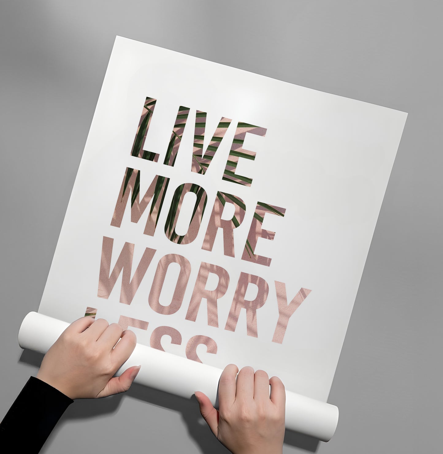 2Live More Worry Less - Poster