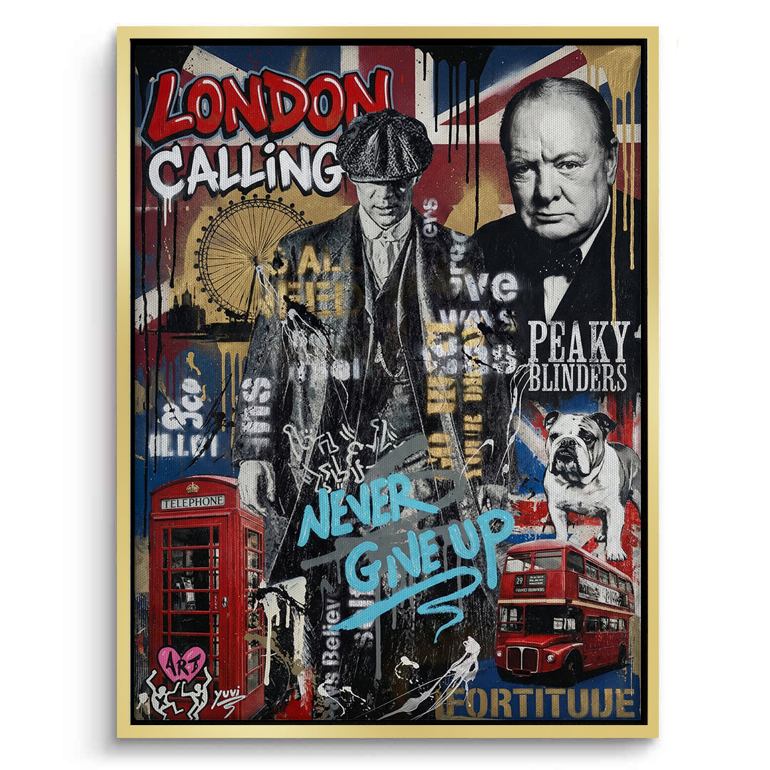 2London Calling - Canvas