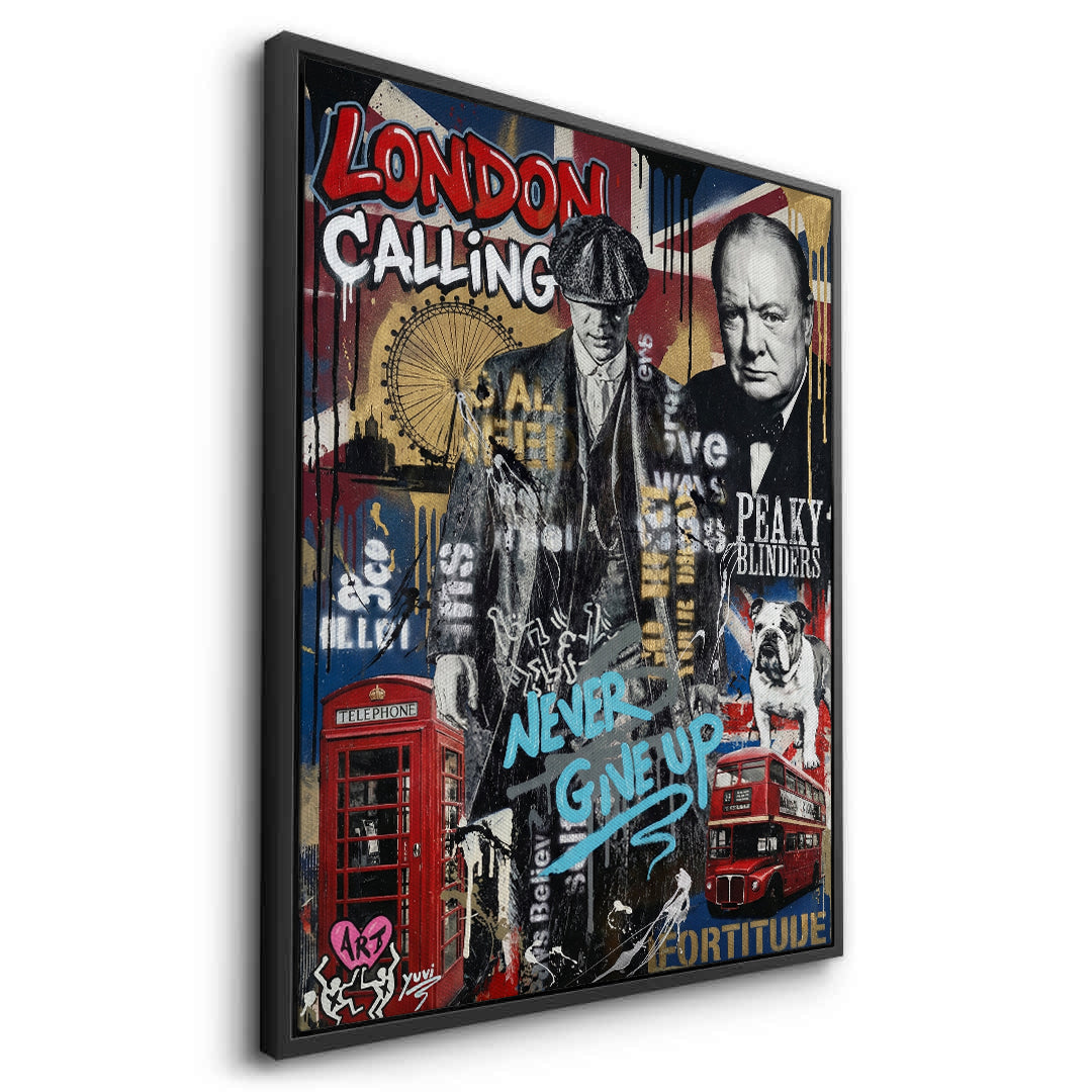 2London Calling - Canvas