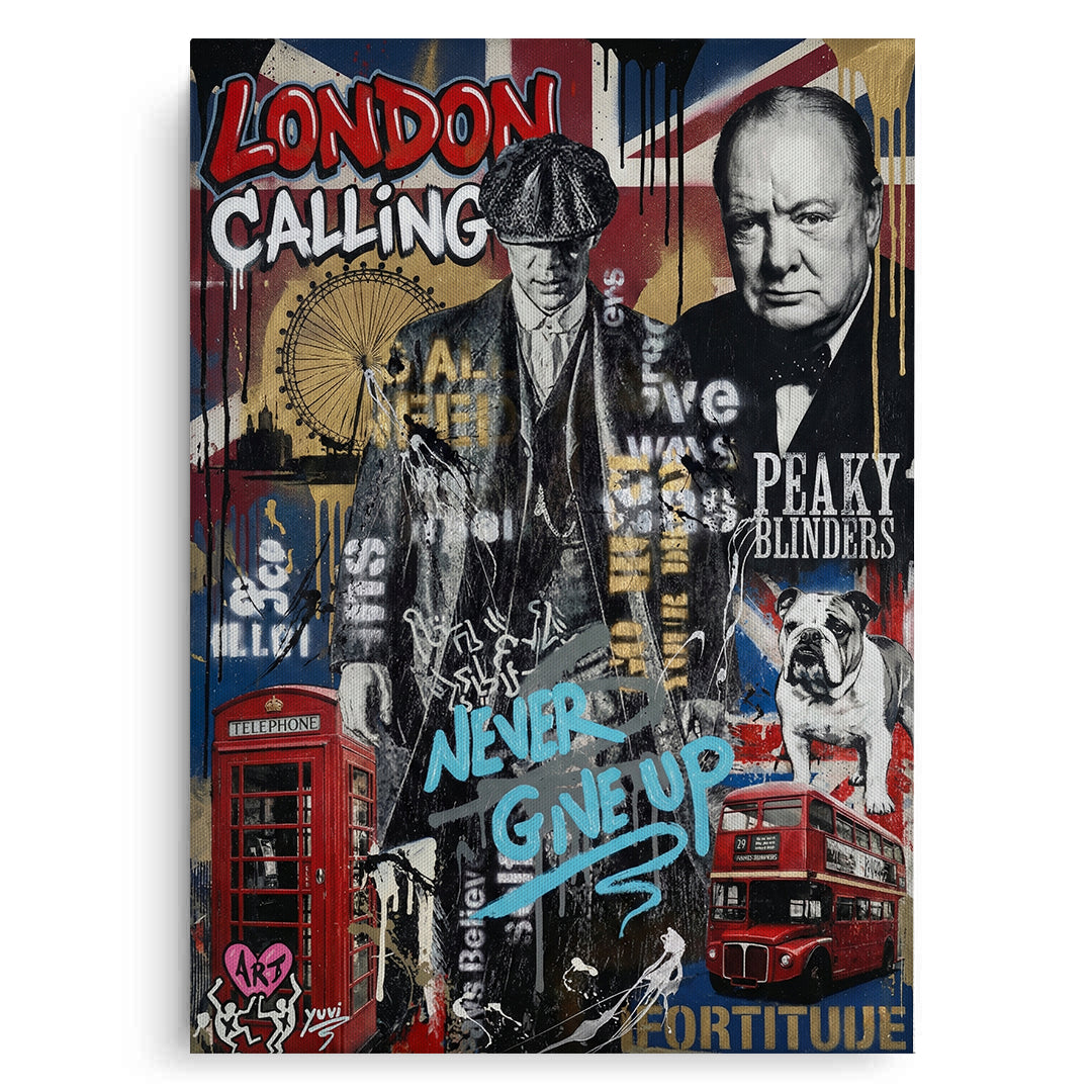 2London Calling - Canvas