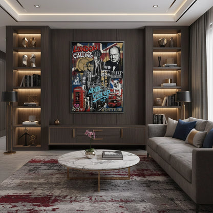 London Calling - Canvas