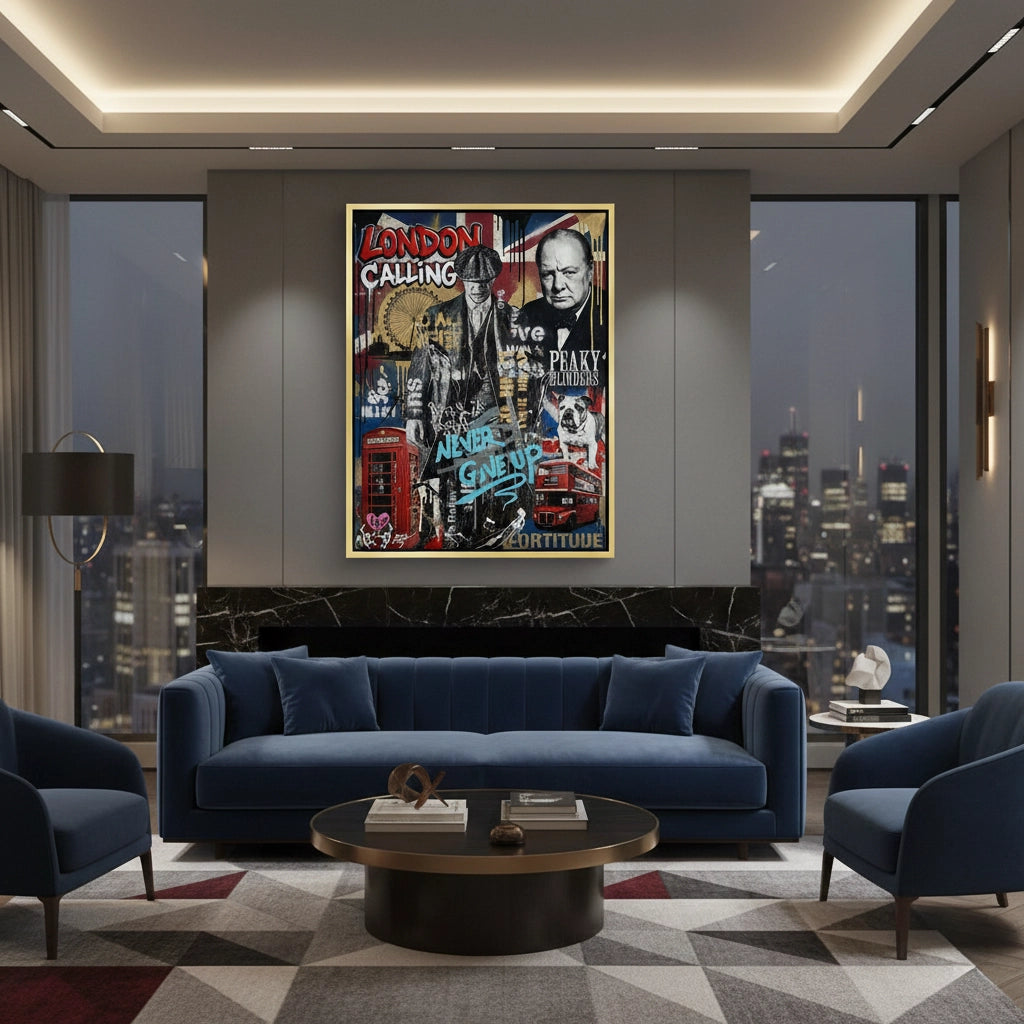 2London Calling - Canvas