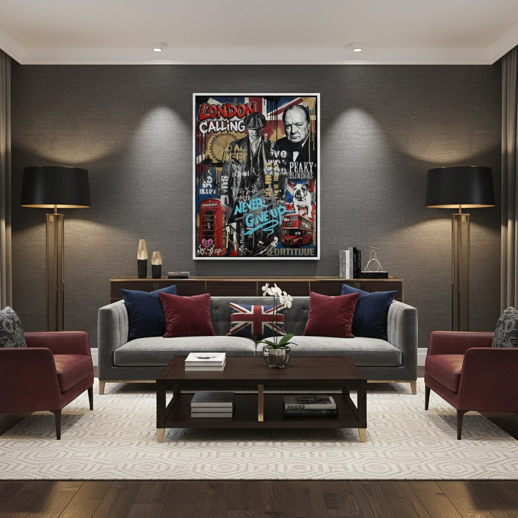2London Calling - Canvas