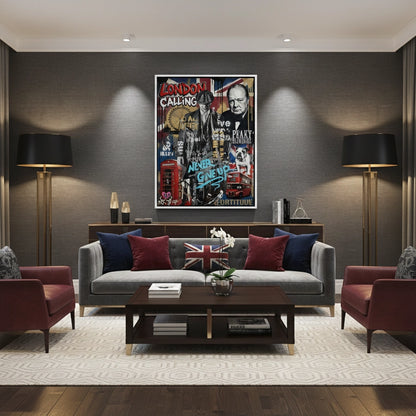London Calling - Canvas