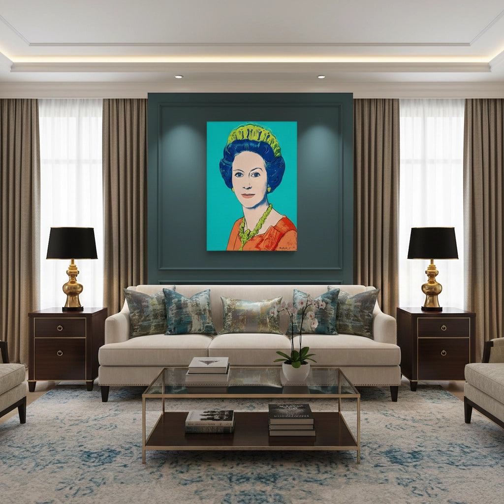 2Long Live the Queen - Canvas