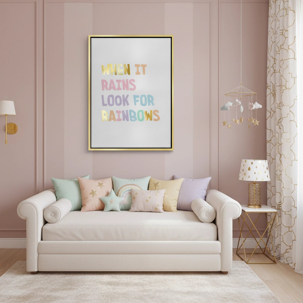 2Look for Rainbows - Canvas