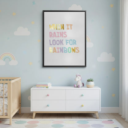 Look for Rainbows - Canvas