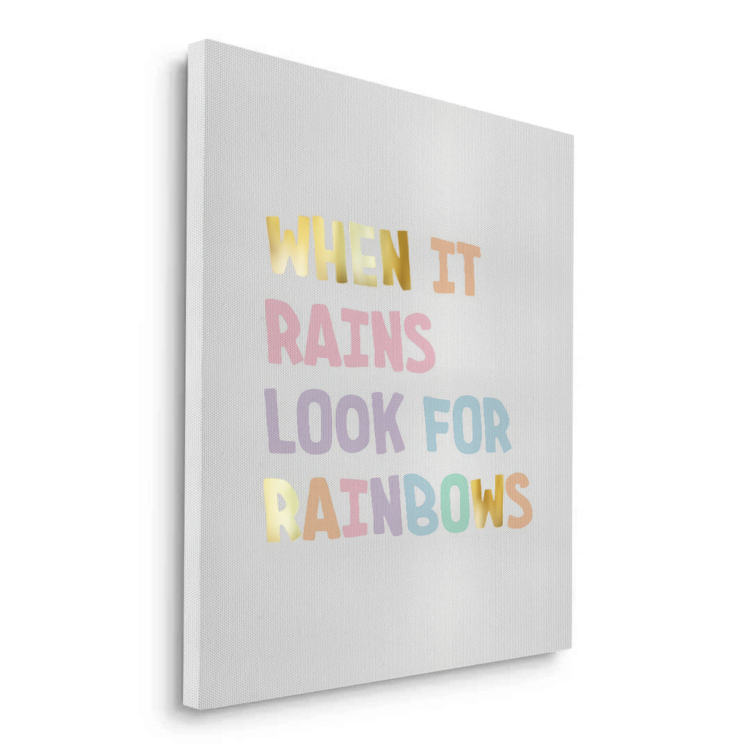 2Look for Rainbows - Canvas